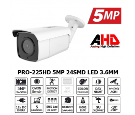 Balandi PRO-225HD 5MP 3.6mm 24Smd AHD Bullet
