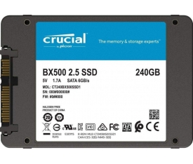 Crucial BX500 240GB 3DNAND SSD Disk CT240BX500SSD1