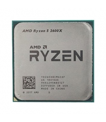 AMD Ryzen 5 2600X Tray Soket AM4 3.60GHz-4.20GHz 6 Çekirdek 19MB İşlemci