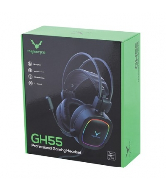 WESDAR GH55 PROFESSIONAL GAMING HEADSET BLACK