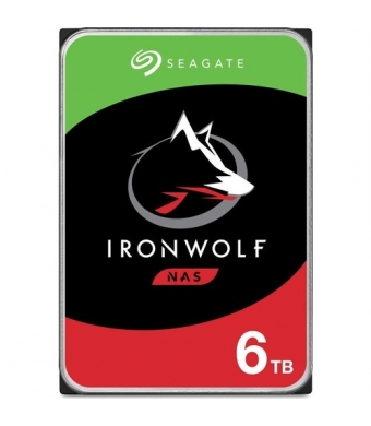 SEAGATE 3.5" 6 TB IRONWOLF ST6000VN001 5400 RPM SATA 3.0 HARDDİSK