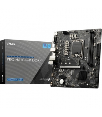 MSI PRO H610M-B DDR4 3200(OC) M.2 mATX 1700p