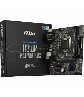 MSI H310M PRO-VDH PLUS DDR4 2666/2133MHZ MATX 1151P