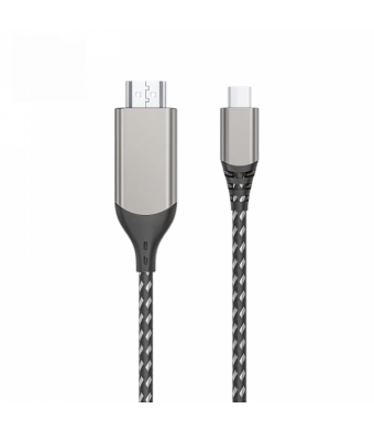 WIWU X10L TYPE-C TO HDMI CABLE 1.2M - GRAY