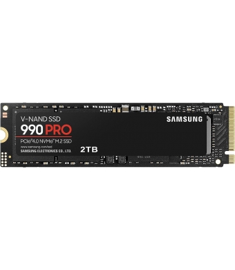 2TB SAMSUNG 990 PRO 7450/6900MB/S M.2 NVME MZ-V9P2T0BW