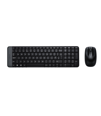  Logitech MK220 Q TR Siyah Kablosuz Klavye Mouse Seti 920-003163
