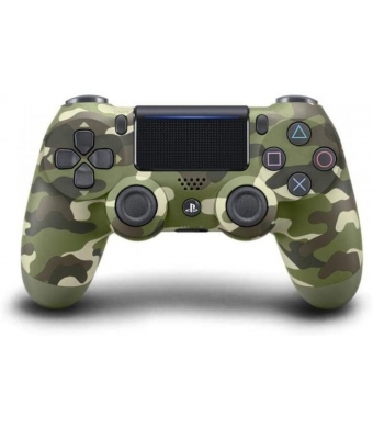 Sony PS4 Dualshock Controller Green Camouflage  v2 Oyun Kolu
