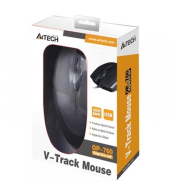 A4 Tech OP-760 1000DPi V-Track USB Mouse
