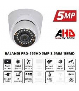 Balandi PRO-565HD 5MP 3.6mm 18Smd AHD Dome