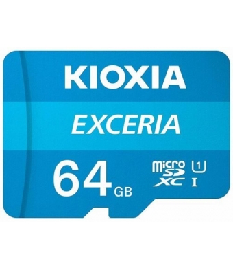 Kioxia 64GB Micro SDXC UHS-1 C10 LMEX1L064GG2
