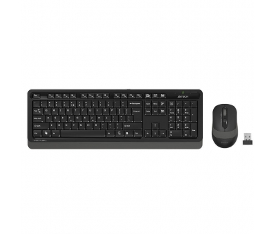 A4 Tech FG1010 Q Kablosuz MM Klavye Mouse Gri