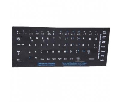 ADDISON N.BOOK Q TURKCE KLAVYE  Stiker 300161