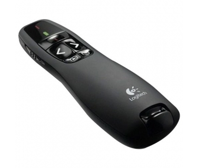 Laser Presentation Remote Wireless Black R400