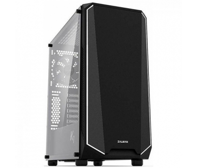 ZALMAN K1 USB 3.0 MİDİ-TOWER TEMPERLİ CAM RGB LED FAN SİYAH GAMİNG KASA