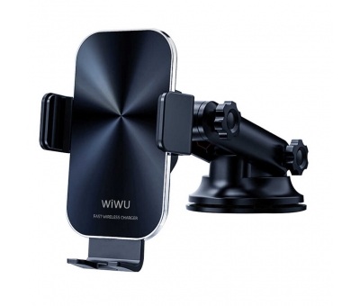 WİWU LİBERATOR WİRELESS CHARCİNG CAR MOUNT CH-307 BLACK