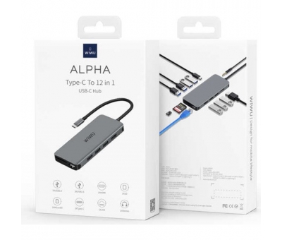 WIWU ALPHA TYPE-C TO 12 IN 1