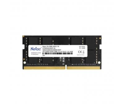NETAC BASİC NTB 4GB 2666MHZ DDR4 NTBSD4N26SP-04