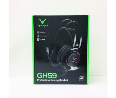 WESDAR GH59 PROFESSIONAL GAMING HEADSET BLACK