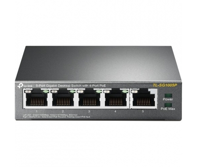 TP-LİNK TL-SG1005P 5 PORT GİGABİT + 4 PORT POE SWİTCH