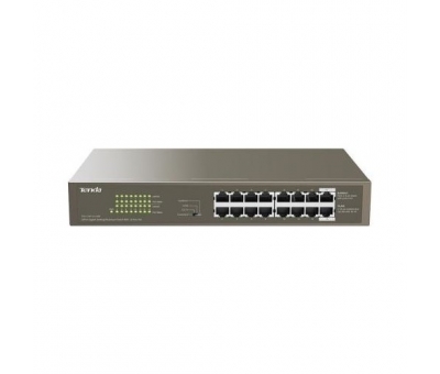 TENDA TEG1116P-16-150W 16PORT FULL POE GİGABİT YÖNETİLEMEZ SWİTCH