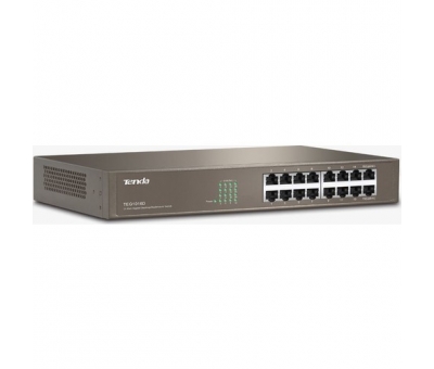 TENDA TEG1016D 16 PORT 10/100/1000 RACK-M SWİTCH