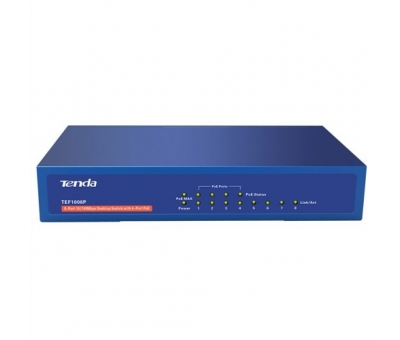 TENDA TEF1008P 8PORT 10/100 4 PORT POE SWİTCH