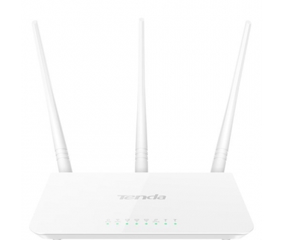 TENDA F3 WİFİ-N 4 PORT 3 ANTEN 300 MBPS KABLOSUZ ROUTER