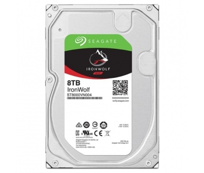 SEAGATE IRONWOLF ST8000VN004 8TB 256MB 7200RPM NAS DİSK