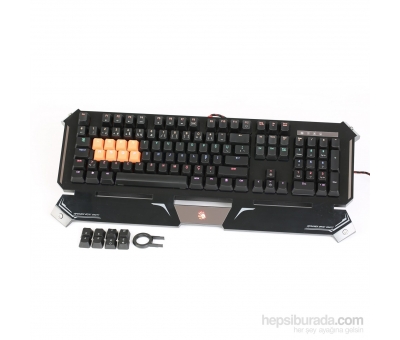 BLOODY B740 MULTIMEDYA İSW Q KLAVYE USB SİYAH MEKANİK