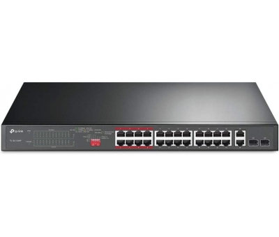 TP-LINK TL-SL1226P 24PORT 10/100 YÖNETİLEMEZ POE SWITCH