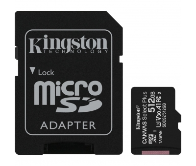 512GB MICRO SD SELECT PLUS KINGSTON SDCS2/512GB