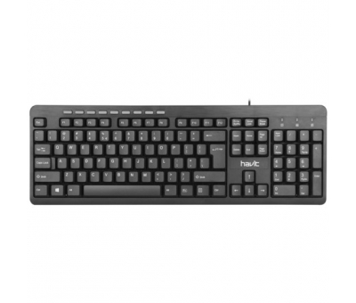 HAVİT KB256 KABLOLU MULTİMEDYA KLAVYE SİYAH