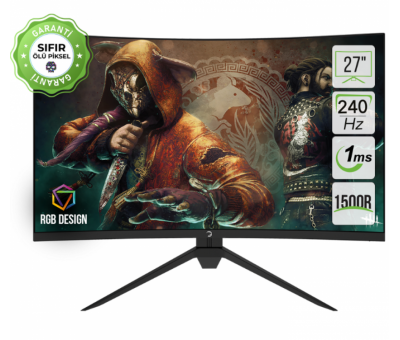 GAMEPOWER 27" INTENSE X40 240HZ 1MS RGB CURVED MONITOR