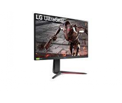 LG 31.5" 32GN55R-B LED 165HZ GAMİNG MONİTÖR 1MS SİYAH