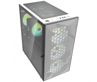 DARKFLASH DLM21 MESH BEYAZ 650W 80+ARGB MİNİ TOWER KASA