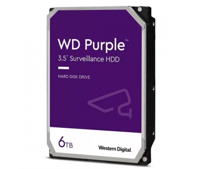 WD PURPLE 3,5' 6TB 256 MB SATA WD64PURZ