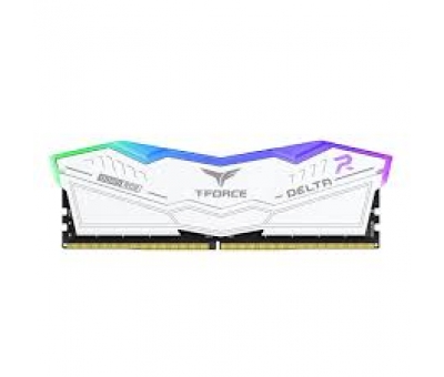 TEAM T-FORCE DELTA RGB WHİTE 32GB(2X16GB) 7800MHZ DDR5 CL38 GAMİNG RAM 