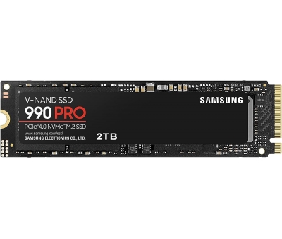 2TB SAMSUNG 990 PRO 7450/6900MB/S M.2 NVME MZ-V9P2T0BW