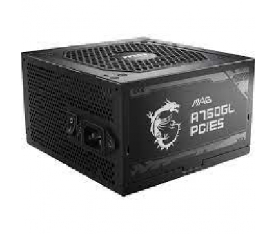 MSI MAG A750GL PCIE5 ATX 3.0 750W 80+ Siyah Gold Full Modular Güç Kaynağı