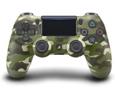 Sony PS4 Dualshock Controller Green Camouflage  v2 Oyun Kolu