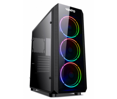 ASUS VENTO VG04F 3X120MM RGB FAN GAMING MIDI TOWER KASA (PSU YOK)