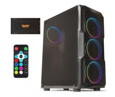 DarkFlash AquariusMesh RGB Mid Tower Kasa PSU YOK