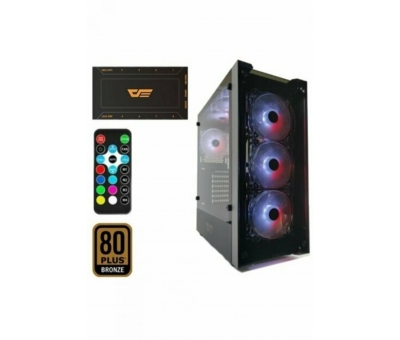 DarkFlash Skywalker 650W 80+Br RGB Mid Tower Kasa
