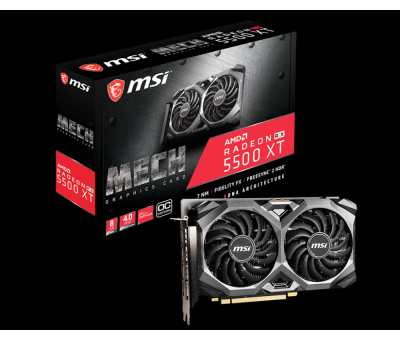 MSI RX5500XT GAMING X 8G GDDR6 128bit