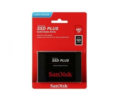 Sandisk 480GB SSD Plus Disk Sata 3 480GB PLUS SATA 3 535/445 FLASH SDD