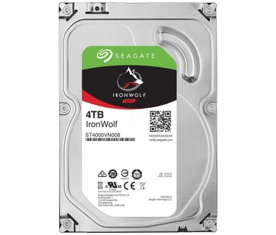 Seagate IRONWOLF 3,5" 4TB 64MB 5900RPM ST4000VN008