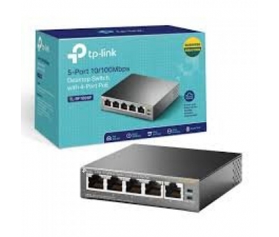 TP-Link TL-SF1005P 5 Port 10/100 Switch(4Port POE)