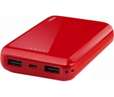 TTEC RECHARGER S 10000 TASINABILIR SARJ KIRMIZI 2BB174K
