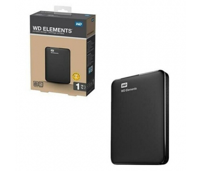 WD 2.5" 1TB Elements WDBUZG0010BBK Siyah